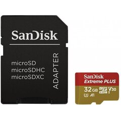 MEMORY MICRO SDHC 32GB UHS-I/W/A SDSQXBG-032G-GN6MA SANDISK hinta ja tiedot | Sandisk Kamerat ja tarvikkeet | hobbyhall.fi