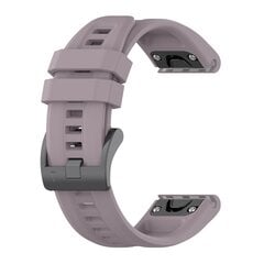 Silikoninen kellonauha Garmin Fenix 7S Sapphire Solar-Roland Purple varten hinta ja tiedot | Älykellojen ja aktiivisuusrannekkeiden lisätarvikkeet | hobbyhall.fi