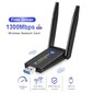 5G 6G 1800 Mbps Langaton verkkokortti USB 3.0 WIFI-sovitin Dual Band Usb3.0 Lan Ethernet-ohjain Ilmainen Bluetooth5.0-sovitin PC:lle hinta ja tiedot | Reitittimet ja modeemit | hobbyhall.fi