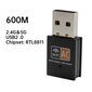 1300Mbps USB 3.0 WiFi USB-sovitin Dual Band 2.4G/5Ghz Wi-Fi Dongle 4 Antenni Langaton vastaanotin PC/Laptop Ajuri Ilmainen hinta ja tiedot | Reitittimet ja modeemit | hobbyhall.fi