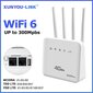 WiFi 6 LTE WiFi-reititin 4G SIM-korttipaikalla WiFi-modeemi 300Mbps neljän antennin tehostin tehosignaalin mobiili WiFi-reititin Eurooppaan hinta ja tiedot | Reitittimet ja modeemit | hobbyhall.fi