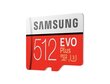 Samsung microSD Card Evo Plus 512 GB, Mi hinta ja tiedot | Kameran muistikortit | hobbyhall.fi