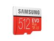 Samsung microSD Card Evo Plus 512 GB, Mi hinta ja tiedot | Kameran muistikortit | hobbyhall.fi