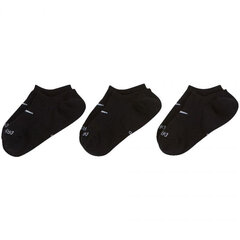 Miesten sukat Nike Everyday Plus Cush Footie DH5463 904, musta hinta ja tiedot | Miesten sukat | hobbyhall.fi