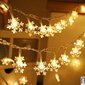 Jouluvalot, 24,6 Ft 50 Led Fairy Lights Paristokäyttöiset 8 tilaa 5 kiinnityskoukkua hinta ja tiedot | Keittiökalusteiden lisätarvikkeet | hobbyhall.fi