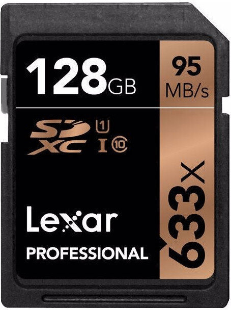 Lexar Pro 633X SDHC/SDXC UHS-I U1/U3 hinta ja tiedot | Kameran muistikortit | hobbyhall.fi