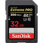 SDHC muistikortti 32GB SanDisk Extreme Pro : SDSDXDK-032G-GN4IN hinta ja tiedot | Kameran muistikortit | hobbyhall.fi