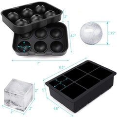 Skull Diamond Ice Tray Honeycomb Ice Tray Kolmiosainen setti hinta ja tiedot | Kylmälaukut ja termokassit | hobbyhall.fi