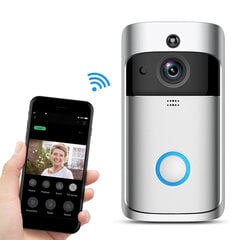 Langaton Smart Doorbell Ring Videokamera Ovipuhelin Puhelu Intercom System -huoneisto hinta ja tiedot | Ovikellot | hobbyhall.fi