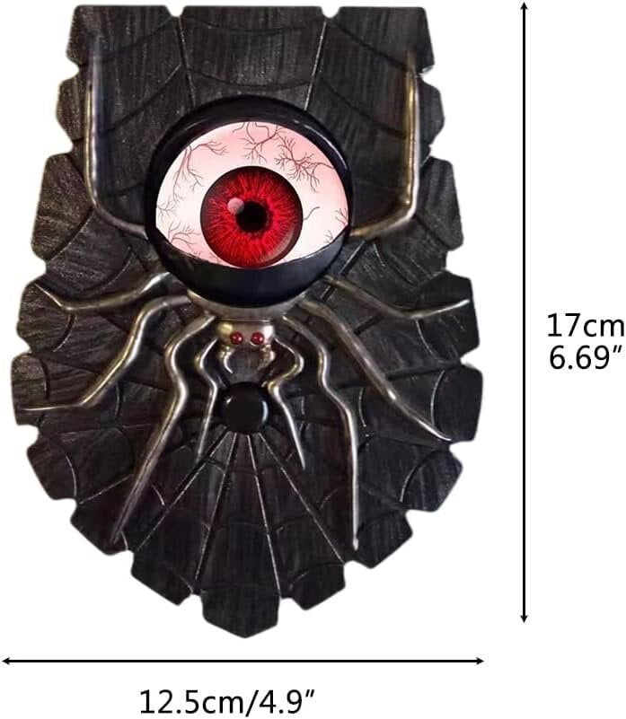 Halloween Eyeball Spider Doorbell -sisustus valoilla ja äänillä hinta ja tiedot | Ovikellot | hobbyhall.fi