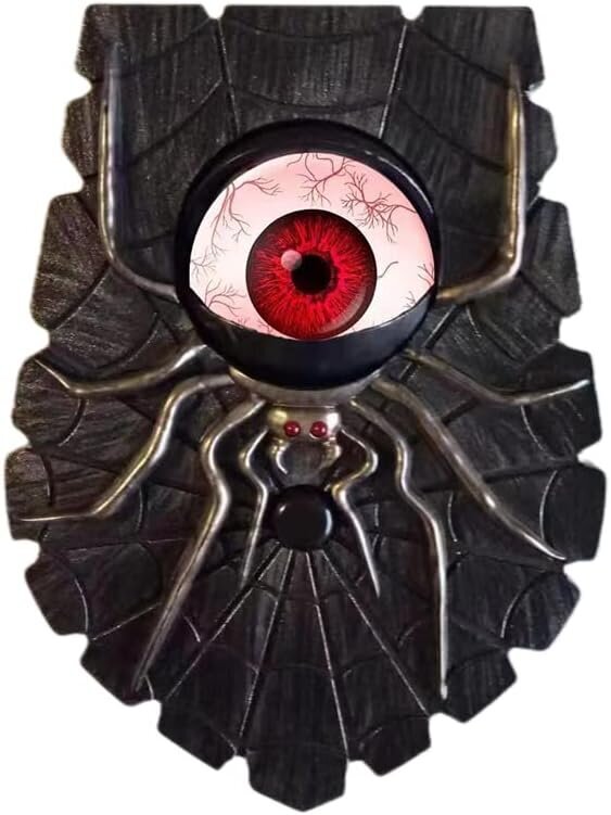 Halloween Eyeball Spider Doorbell -sisustus valoilla ja äänillä hinta ja tiedot | Ovikellot | hobbyhall.fi