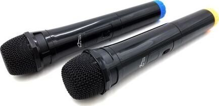 Karaoke Media-Tech ACCENT PRO MT395 - Kaksi langatonta mikrofonia USB-vastaanottimella hinta ja tiedot | Mikrofonit | hobbyhall.fi