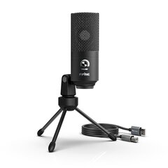 Fifine K680 -mikrofoni peleihin / podcasteihin / suoratoisto musta + pidike hinta ja tiedot | Mikrofonit | hobbyhall.fi