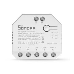 Sonoff WiFi älykytkin, Dual R3 hinta ja tiedot | Sonoff Kodin remontointi | hobbyhall.fi