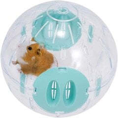 Hamsteripallo 16cm, Hamsterin juoksupyörä, Pieneläinmuovinen harjoituspyörä hinta ja tiedot | Lintulaudat ja lintuhäkit | hobbyhall.fi