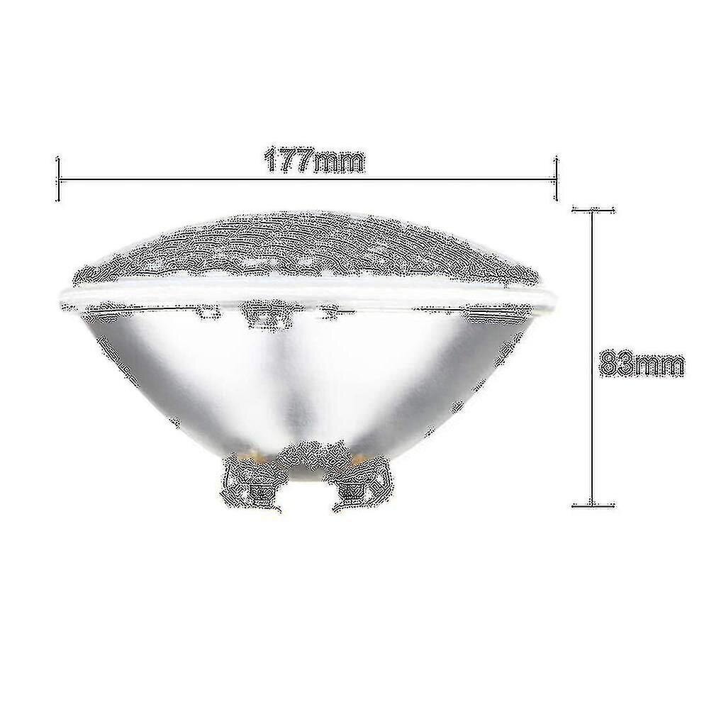 Led-allasvalaistus, 18w Par56 Rgb uima-altaan valo. Vedenalainen kohdevalo kauko-ohjattavalla allasvalolla, 12v AC / Dc Ip68 vedenpitävä allaslamppuRUY hinta ja tiedot | Uima-allastarvikkeet | hobbyhall.fi