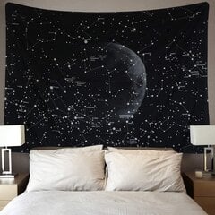 Moon and Star Wall Tapestry Mandala Seinään ripustettava Tarot hinta ja tiedot | Sisustuspaneelit | hobbyhall.fi