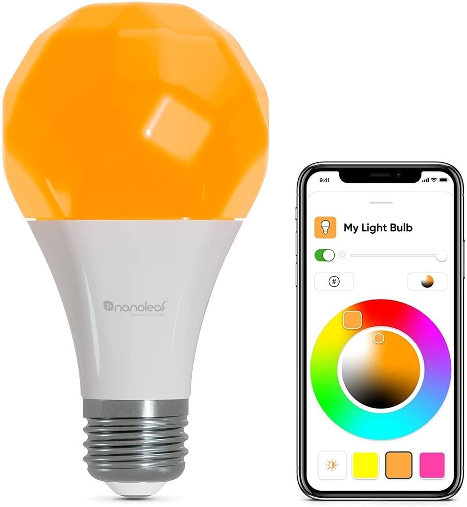 Nanoleaf Essentials Smart A19 Bulb 1100L hinta ja tiedot | Lamput | hobbyhall.fi