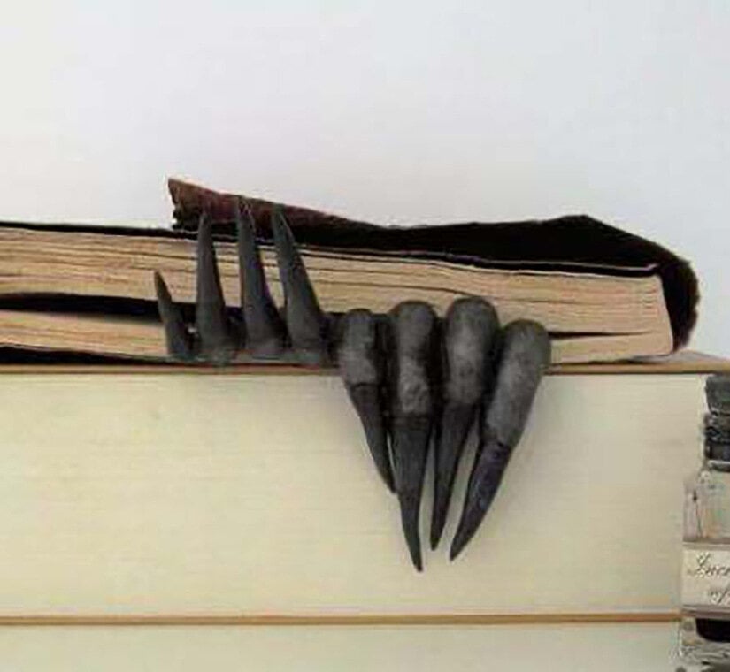 3D Devil Claw Bookmarks -kauhukirjanmerkit sisätilojen sisustamiseen hinta ja tiedot | Kirjanmerkit | hobbyhall.fi