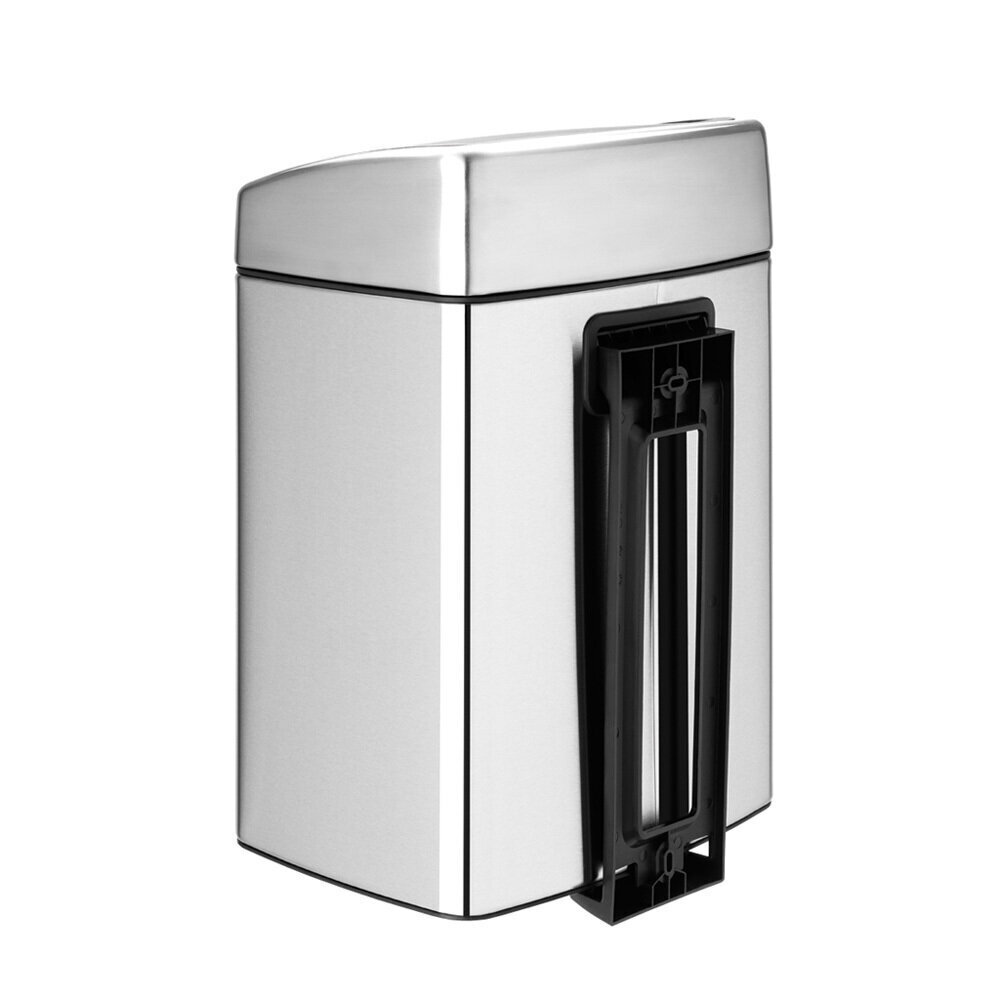 Brabantia Touch Bin roska-astia 10L, seinäkiinnitys, Matt Steel Fingerprint Proof hinta ja tiedot | Roska-astiat | hobbyhall.fi