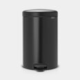 Brabantia NewIcon Poljinroska-astia 20L, Matt Black