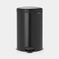 Brabantia NewIcon Poljinroska-astia 20L, Matt Black hinta ja tiedot | Roska-astiat | hobbyhall.fi