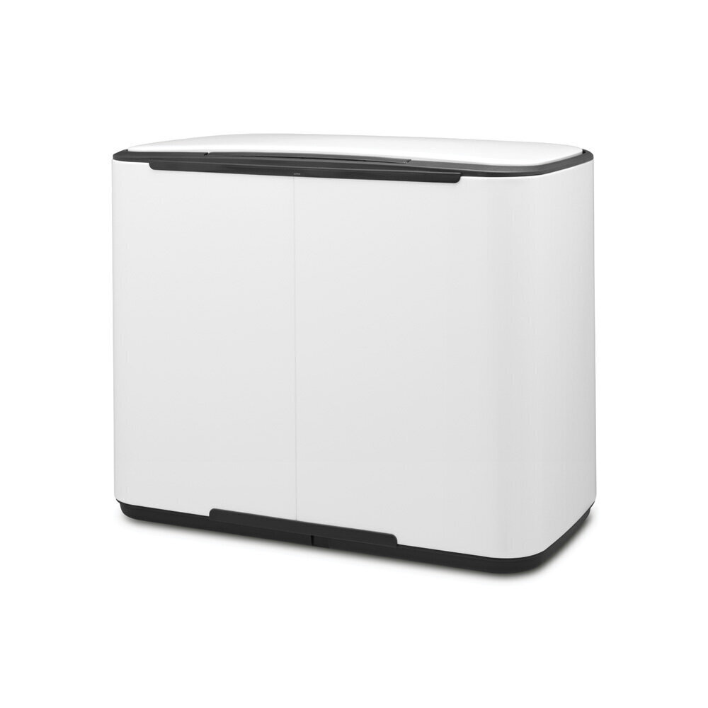 Brabantia Bo Poljinroska-astia 11 + 23L, White hinta ja tiedot | Roska-astiat | hobbyhall.fi