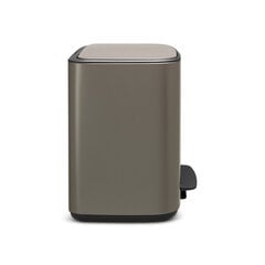 Brabantia Bo Poljinroska-astia 3 x 11L, Platinum hinta ja tiedot | Roska-astiat | hobbyhall.fi