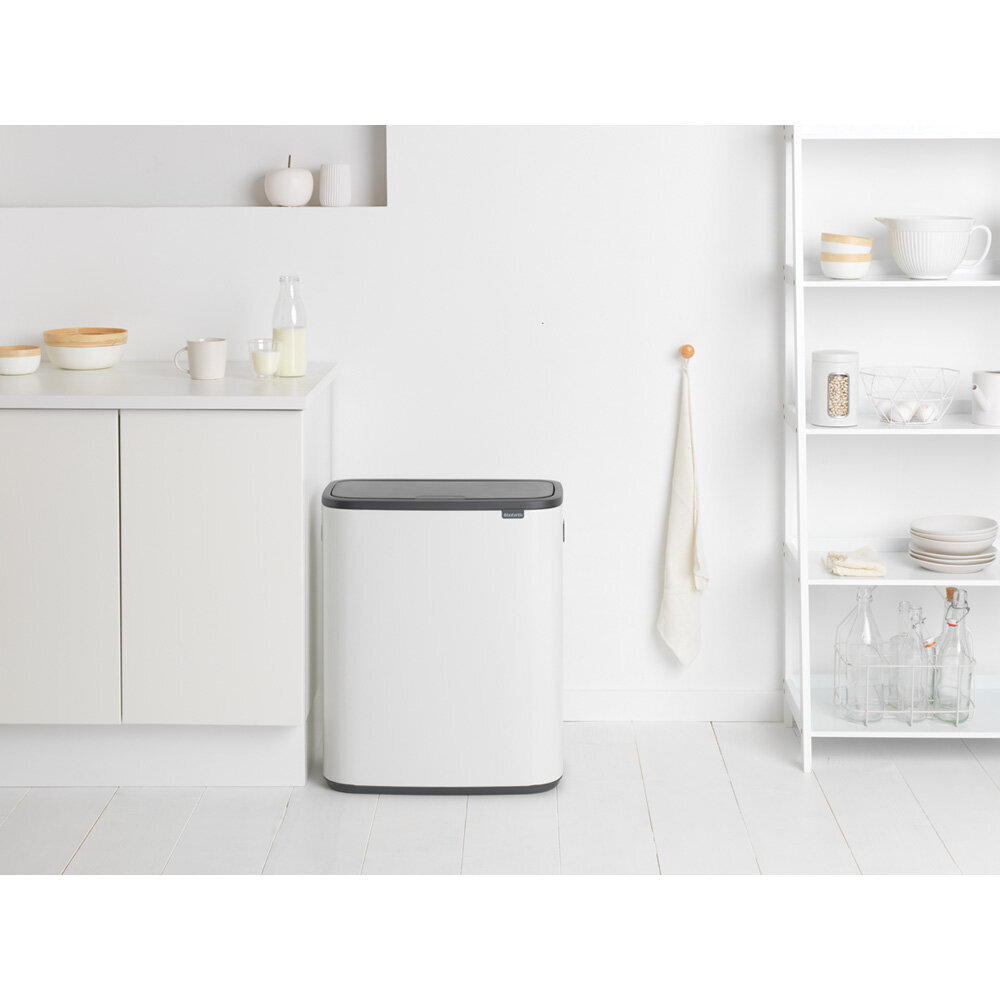 Brabantia Bo touch Bin -roska-astia, 2 x 30l hinta ja tiedot | Roska-astiat | hobbyhall.fi