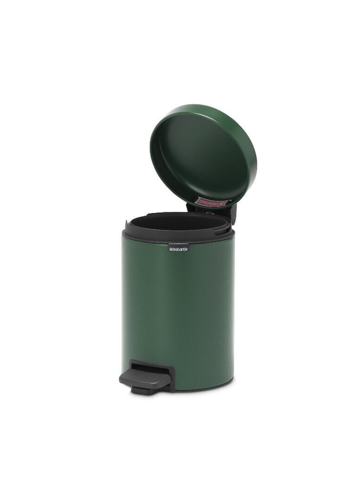 Brabantia NewIcon Poljinroska-astia 3L, Pine Green hinta ja tiedot | Roska-astiat | hobbyhall.fi