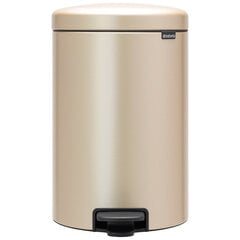 Brabantia NewIcon Poljinroska-astia 20L, Champagne hinta ja tiedot | Roska-astiat | hobbyhall.fi