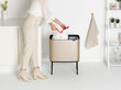 Brabantia Bo Touch Bin roska-astia 11 + 23 L, Champagne hinta ja tiedot | Roska-astiat | hobbyhall.fi