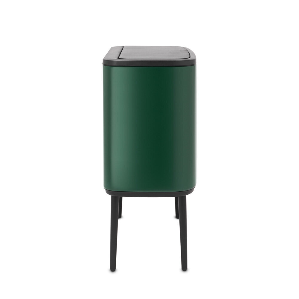 Brabantia Bo Touch Bin roska-astia 11 + 23 L, Pine Green hinta ja tiedot | Roska-astiat | hobbyhall.fi