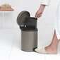 Brabantia NewIcon poljinroska-astia Recycle 2x2L Platinum hinta ja tiedot | Roska-astiat | hobbyhall.fi