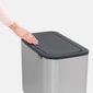 Brabantia Bo Touch Bin roska-astia 36L, Matt Steel Fingerprint Proof hinta ja tiedot | Roska-astiat | hobbyhall.fi