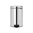 Brabantia NewIcon Poljinroska-astia 20L, Brilliant Steel