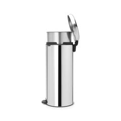 Brabantia NewIcon Poljinroska-astia 30L, Brilliant Steel hinta ja tiedot | Roska-astiat | hobbyhall.fi