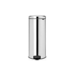 Brabantia NewIcon Poljinroska-astia 30L, Brilliant Steel hinta ja tiedot | Roska-astiat | hobbyhall.fi