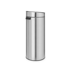 Brabantia Touch Bin New roska-astia 30L, Matt Steel hinta ja tiedot | Roska-astiat | hobbyhall.fi