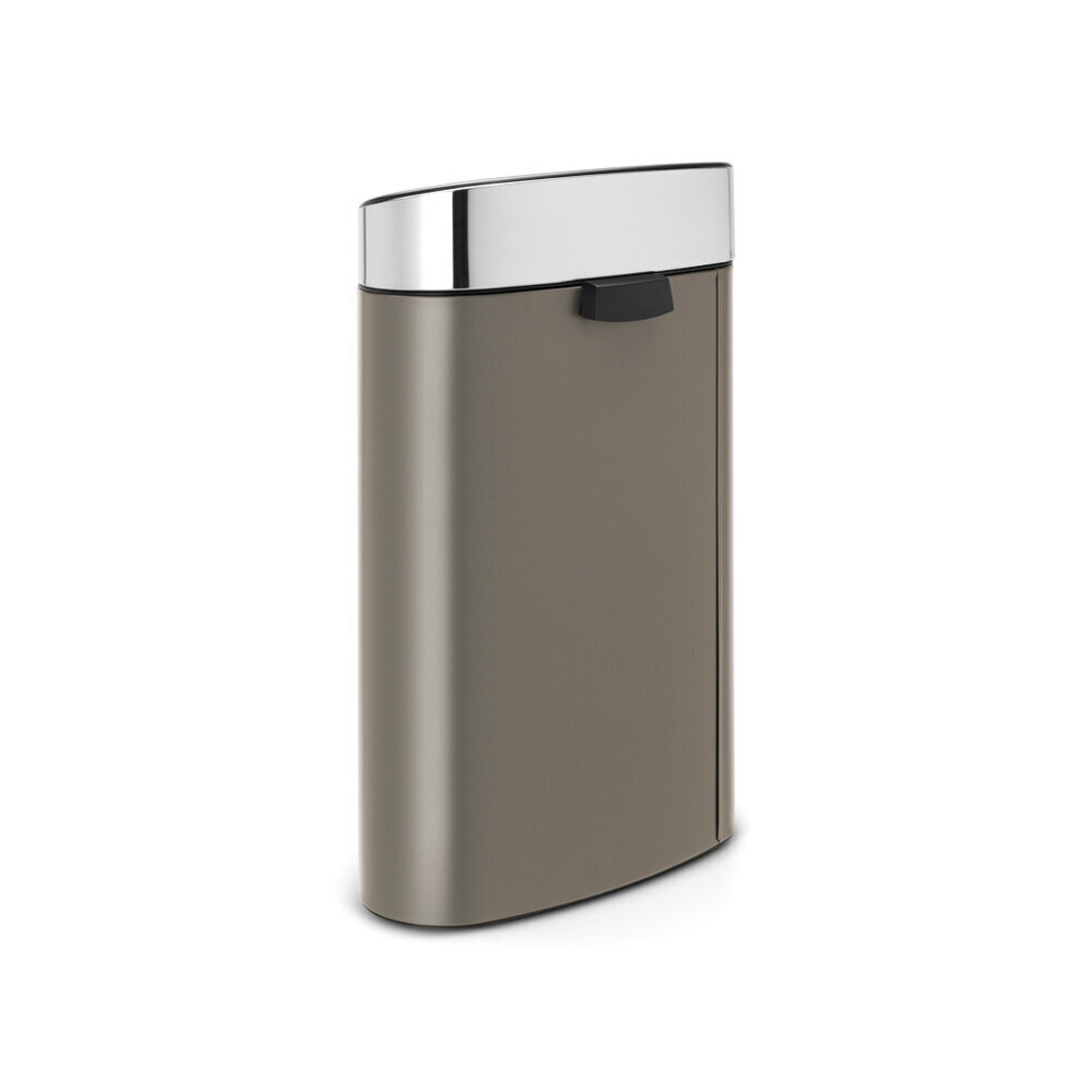 Brabantia Touch Bin New roska-astia 40L, Platinum hinta ja tiedot | Roska-astiat | hobbyhall.fi