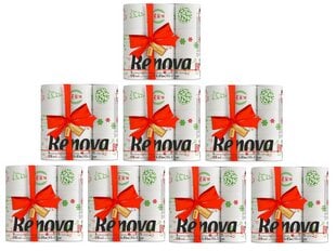 Renova Christmas Superpack WC-paperi, 72 rullaa, 12.7m, 3-kertainen hinta ja tiedot | WC-paperit ja talouspaperit | hobbyhall.fi