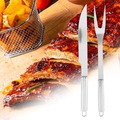 9kpl/setti ruostumattomasta teräksestä valmistettu grillityökalusarja Kotitalouden grillityökalusarja Kannettava ulkogrillivälinesarja hopeisella Oxford-laukulla hinta ja tiedot | Shashlik-grillit | hobbyhall.fi