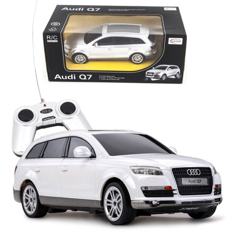 RASTAR kauko-ohjattava auto 1:24 RC Audi Q7 hinta 