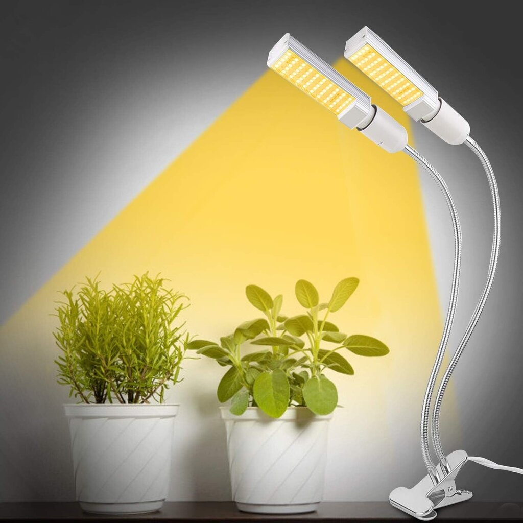 50 W LED Grow -lamput, 2 kpl E27 vaihdettavia kasvipolttimoja hinta ja tiedot | Sisäpuutarhat ja kasvilamput | hobbyhall.fi