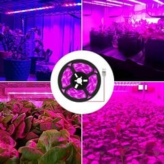 LED Plant Grow Light Strip Vedenpitävä täyden spektrin kasvulamppu hinta ja tiedot | Sisäpuutarhat ja kasvilamput | hobbyhall.fi