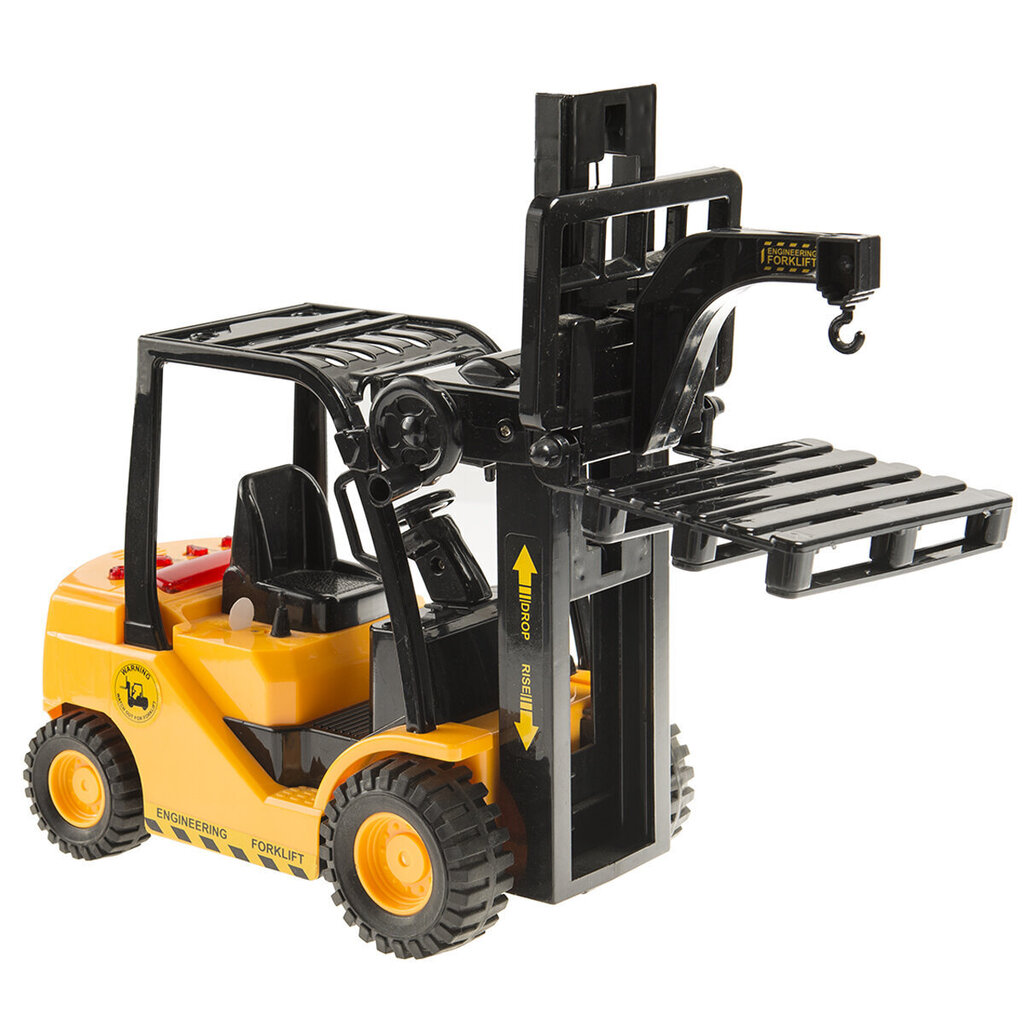 Smiki Mega Forklift nosturi äänillä ja valoilla, 39 cm hinta ja tiedot | Poikien lelut | hobbyhall.fi