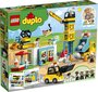 10933 LEGO® DUPLO Torninosturi ja rakennustyömaa hinta ja tiedot | LEGOT ja rakennuslelut | hobbyhall.fi