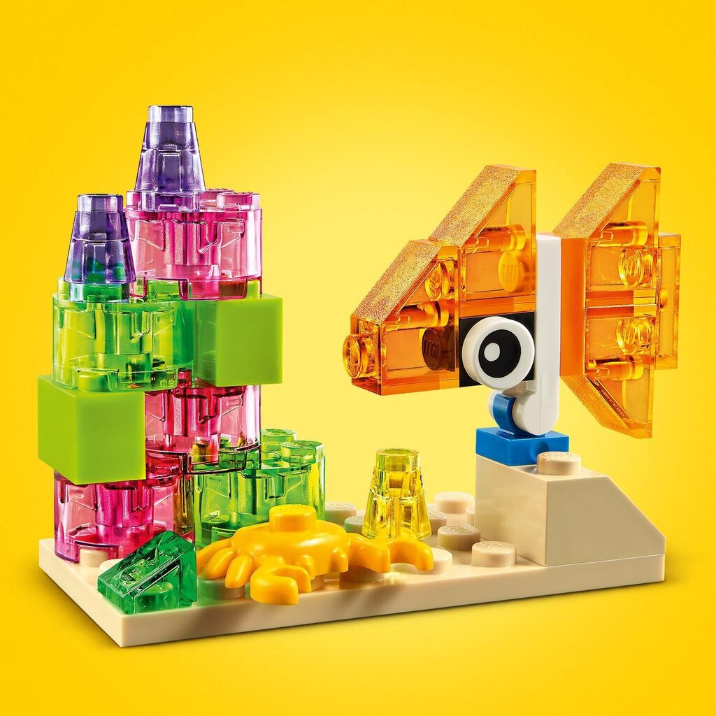11013 LEGO® Classic Luovat läpinäkyvät rakennuspalikat hinta ja tiedot | LEGOT ja rakennuslelut | hobbyhall.fi