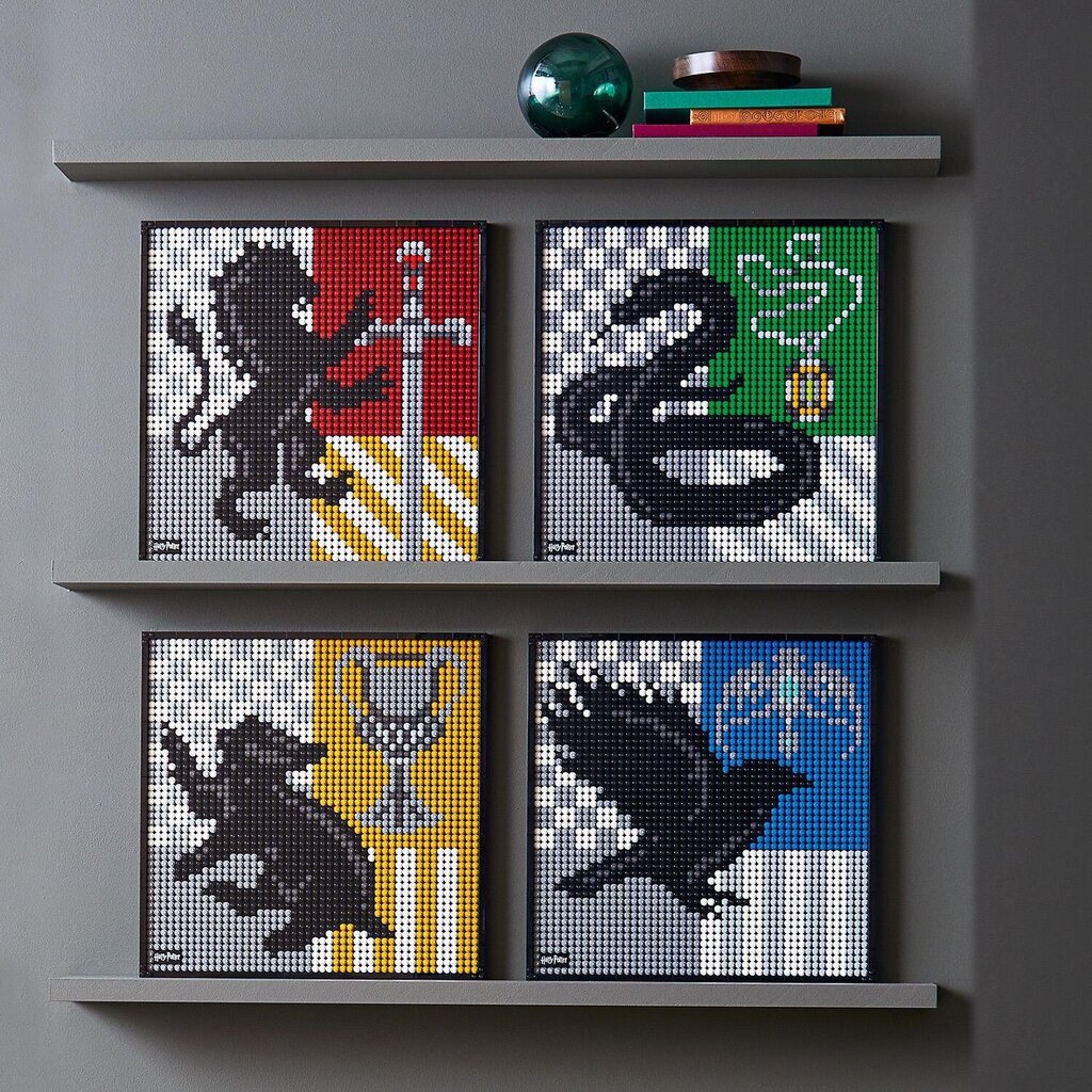 4249 LEGO® Art Harry Potter Tylypahkan vaakunat hinta ja tiedot | LEGOT ja rakennuslelut | hobbyhall.fi