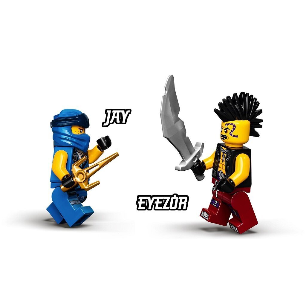 71740 LEGO® NINJAGO Jayn elektrorobotti hinta ja tiedot | LEGOT ja rakennuslelut | hobbyhall.fi